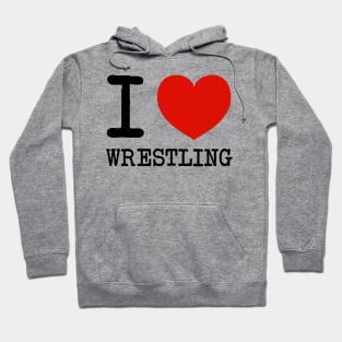 I heart wrestling Hoodie